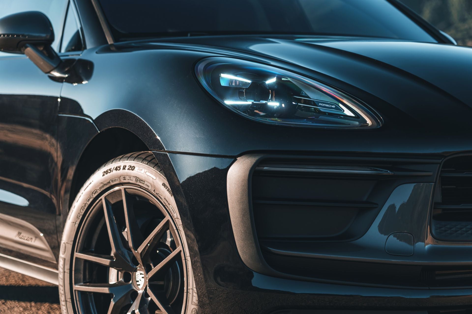 2023 Porsche Macan T from the Back