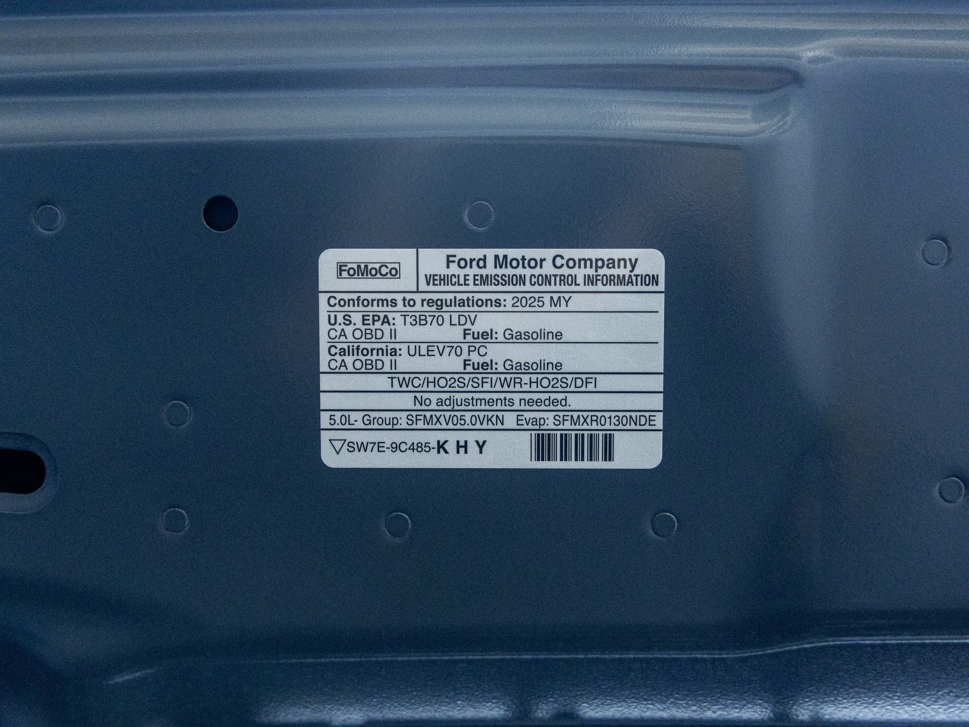 2025 Ford Mustang Dark Horse