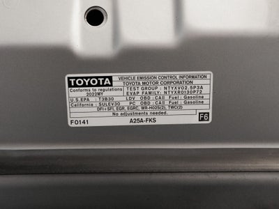 2022 Toyota Camry SE