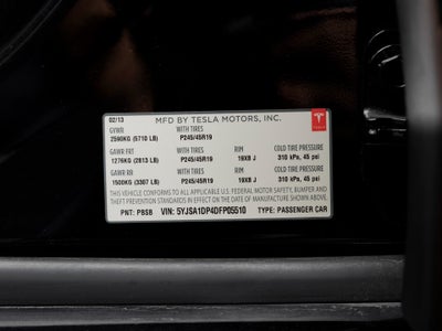 2013 Tesla Model S Performance