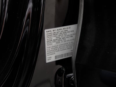 2022 Audi Q8 55 Prestige quattro