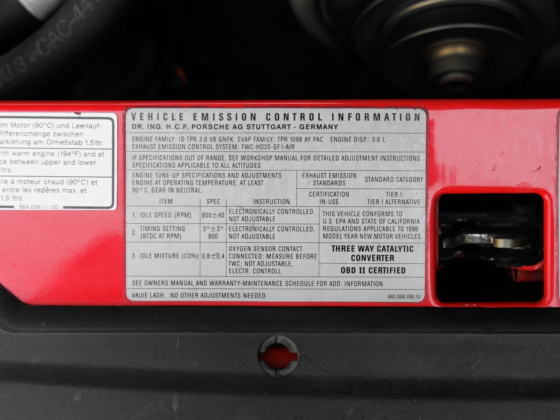 1996 Porsche 911 911 Carrera 4S Coupe