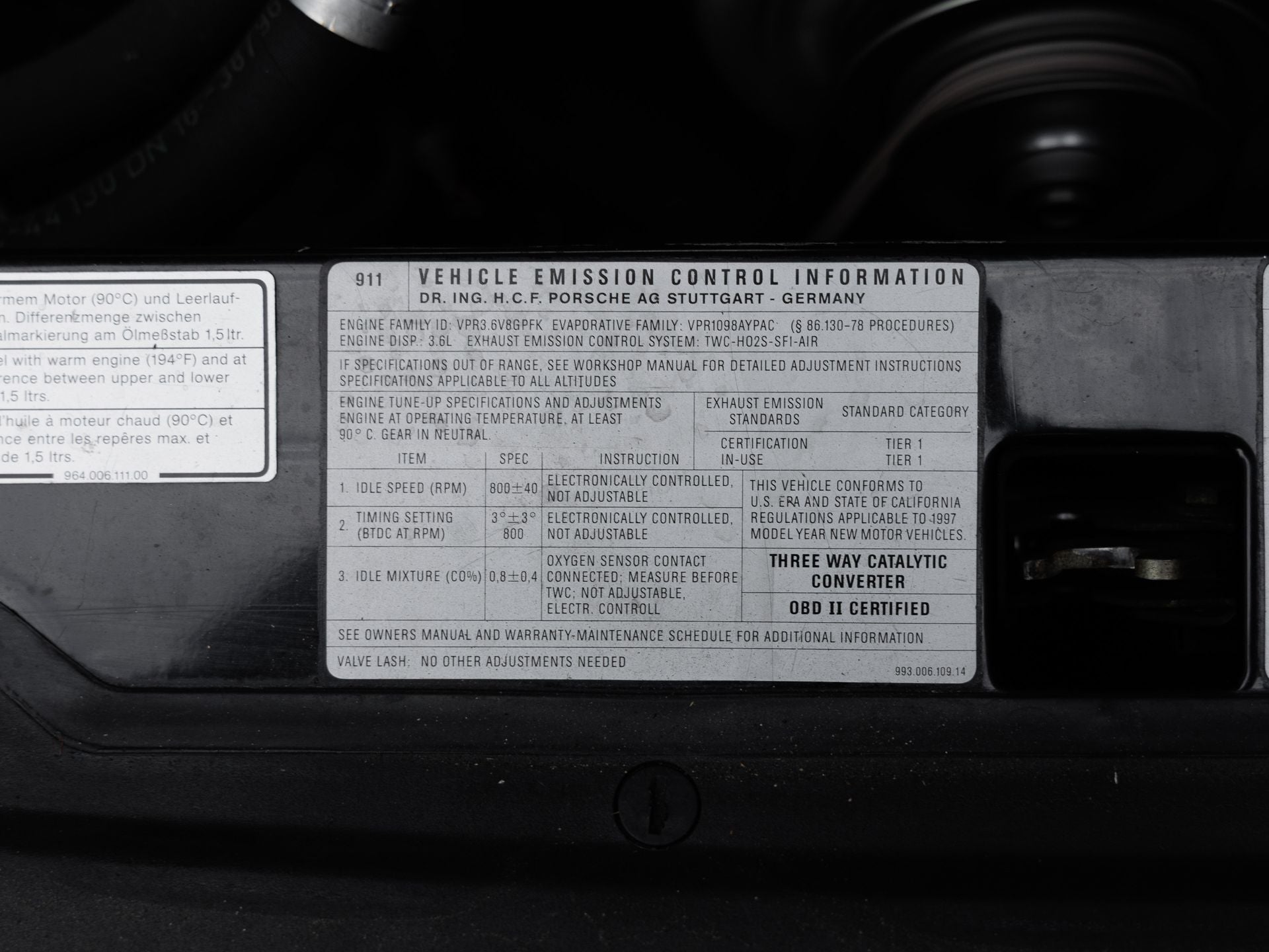1997 Porsche 911 911 Carrera S