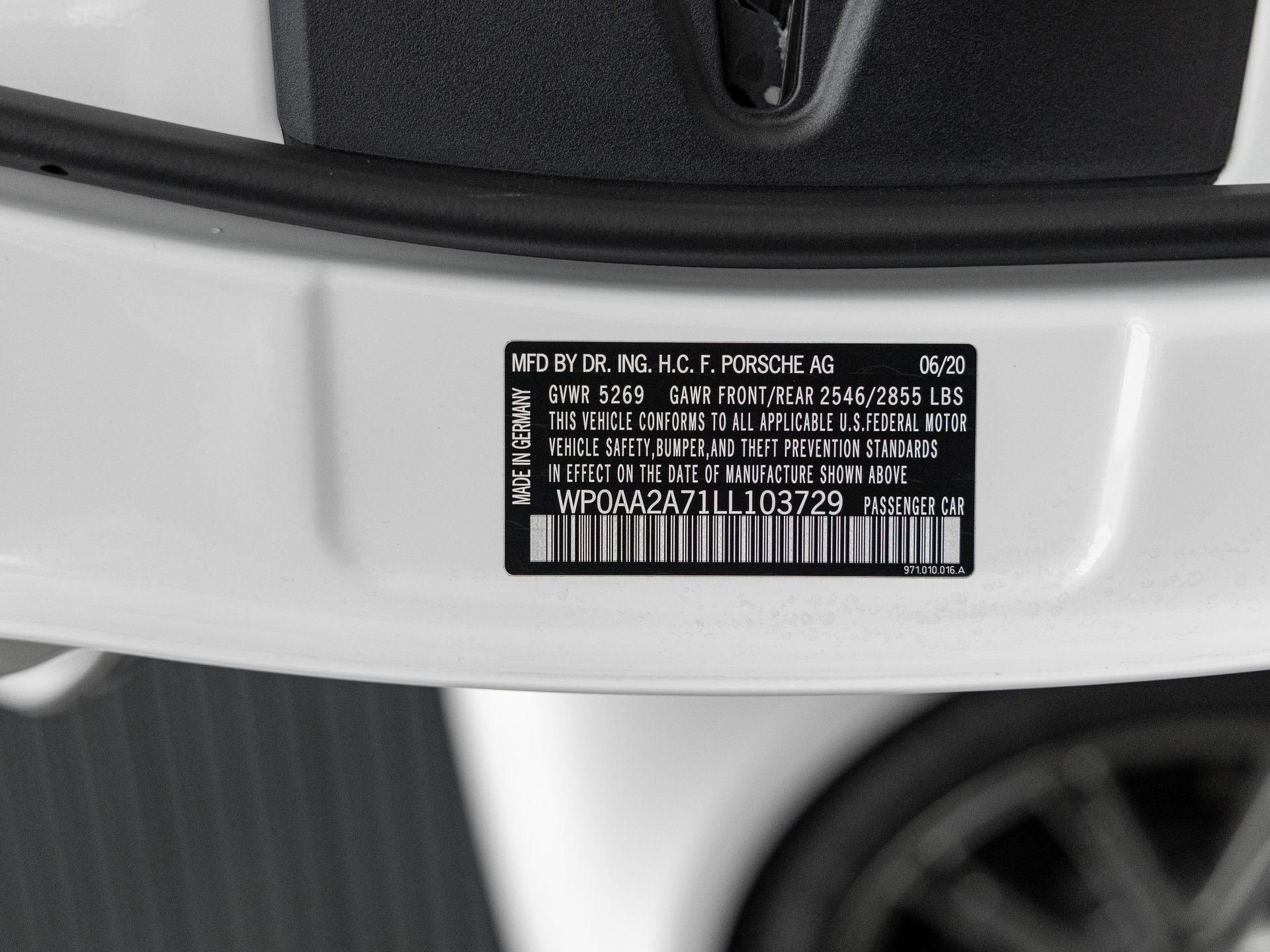 2020 Porsche Panamera Panamera