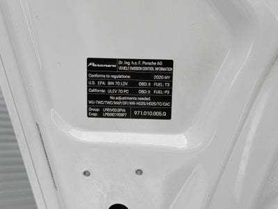 2020 Porsche Panamera Panamera