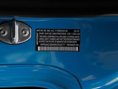 2024 Porsche 718 718 Cayman