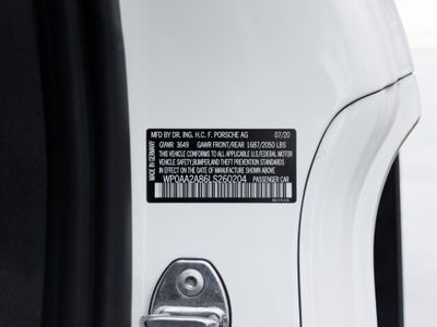 2020 Porsche 718 718 Cayman T