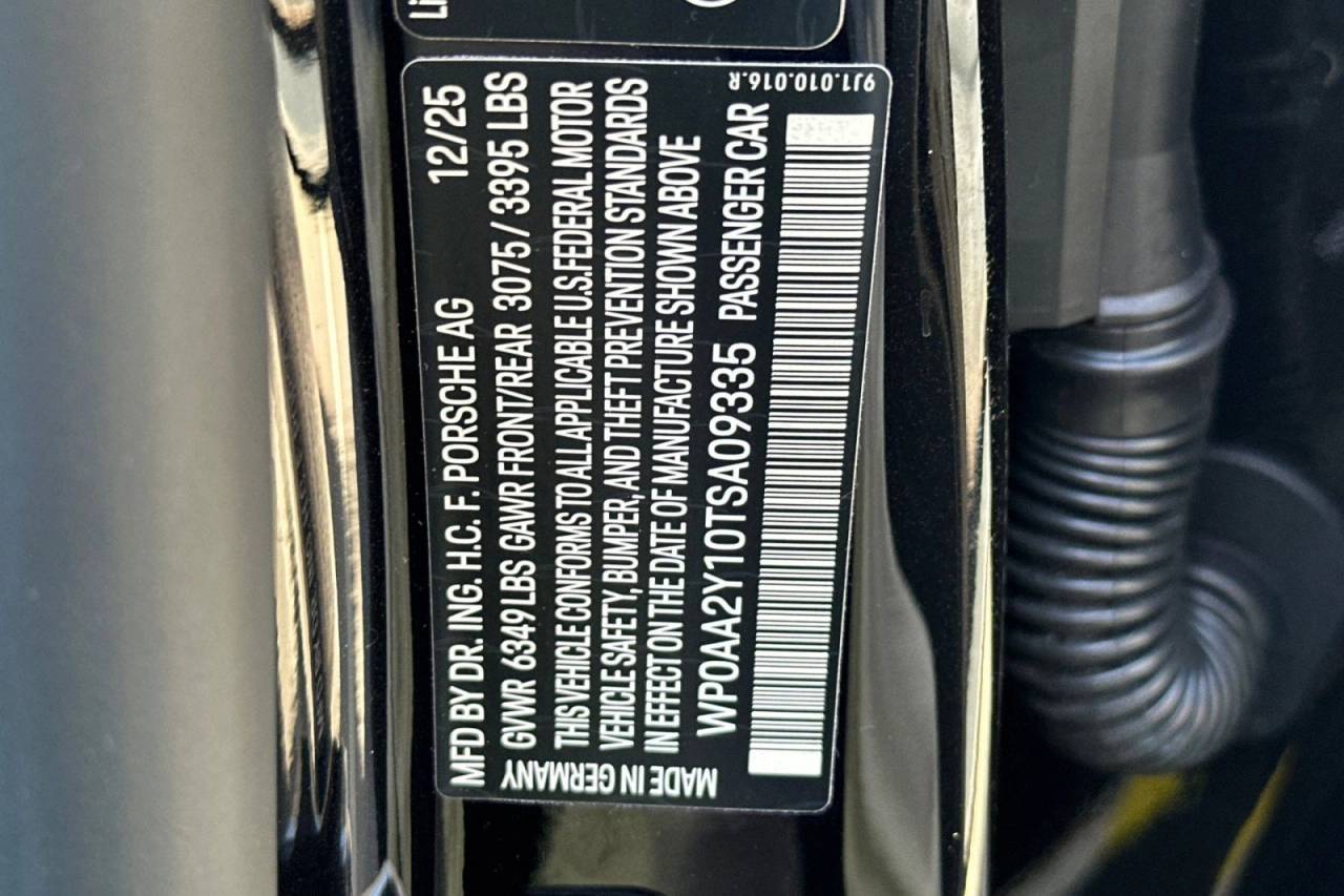 2026 Porsche Taycan Taycan 4 Black Edition