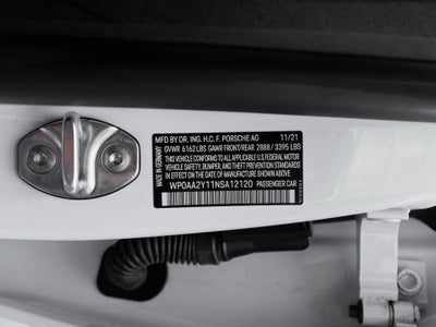 2022 Porsche Taycan Taycan (MY22)