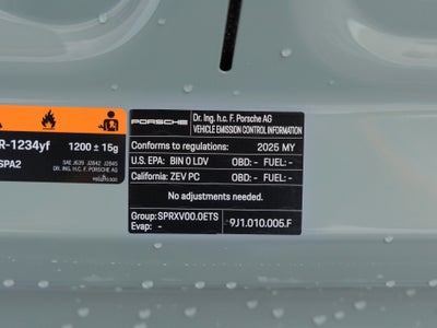 2025 Porsche Taycan Taycan