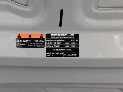 2023 Porsche Taycan Taycan (MY23)