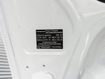 2025 Porsche Panamera Panamera