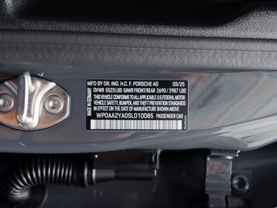 2025 Porsche Panamera Panamera