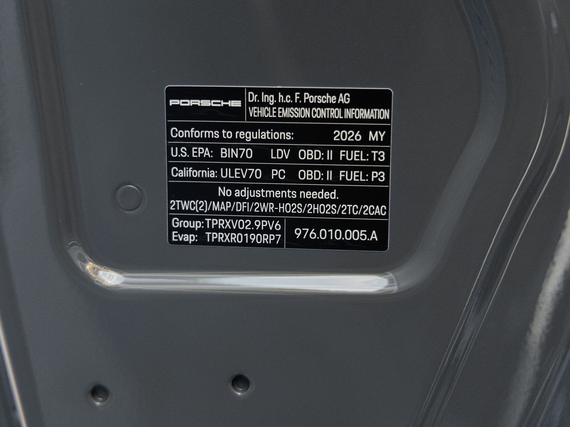 2026 Porsche Panamera Panamera