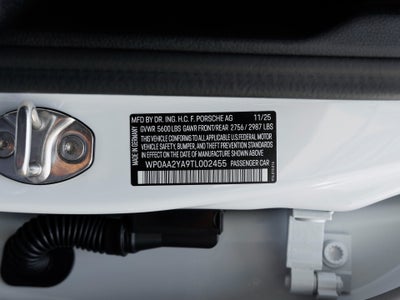 2026 Porsche Panamera Panamera 4