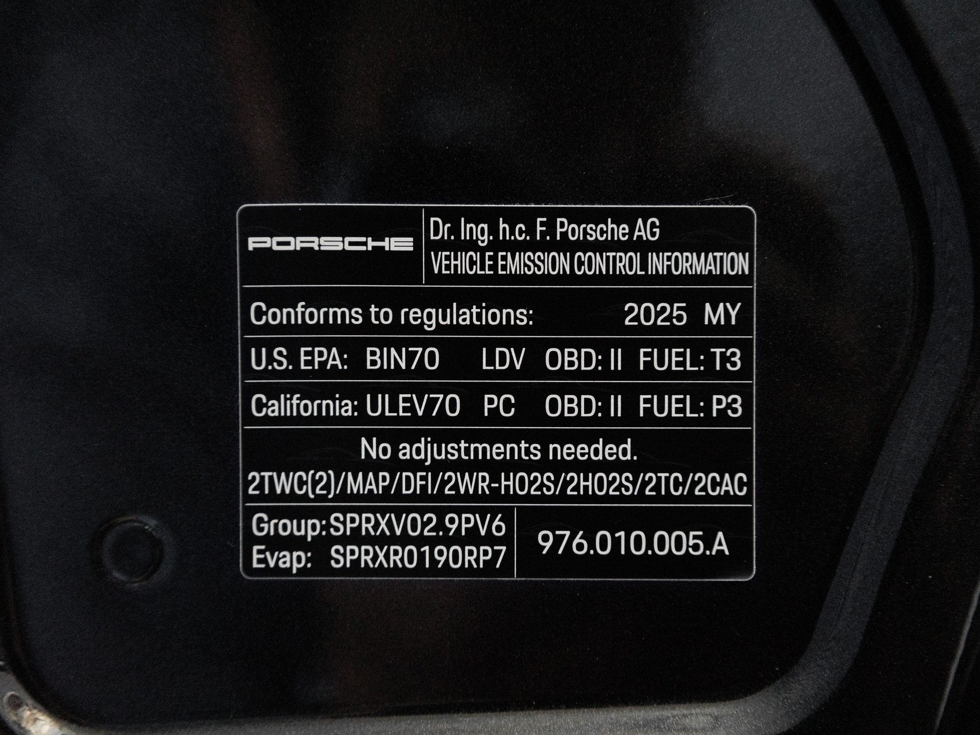 2025 Porsche Panamera Panamera