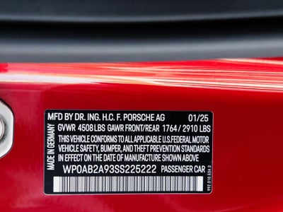 2025 Porsche 911 911 Carrera GTS