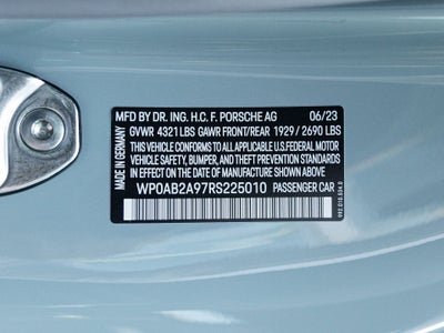 2024 Porsche 911 911 Dakar (MY24)