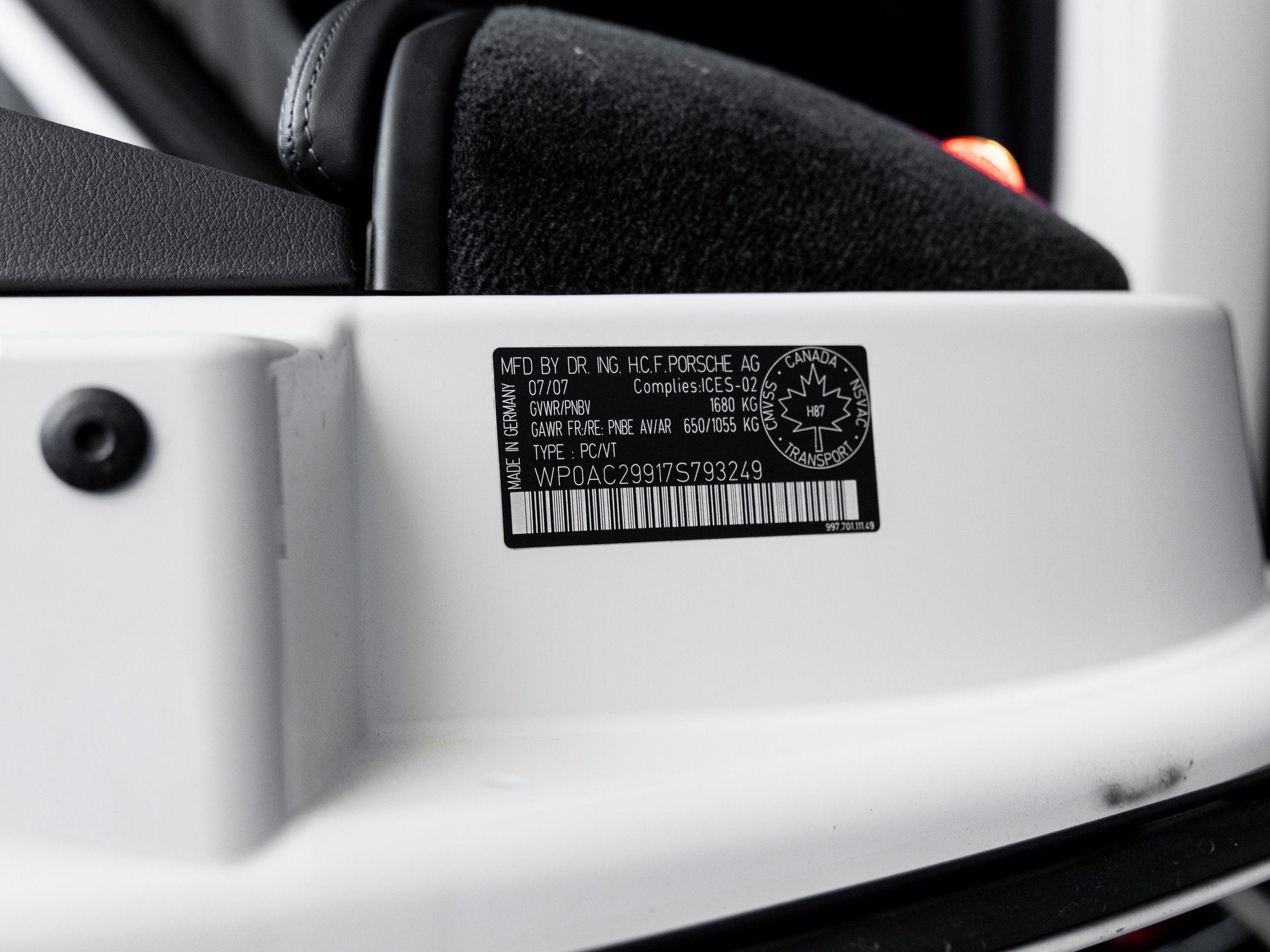 2007 Porsche 911 911 GT3