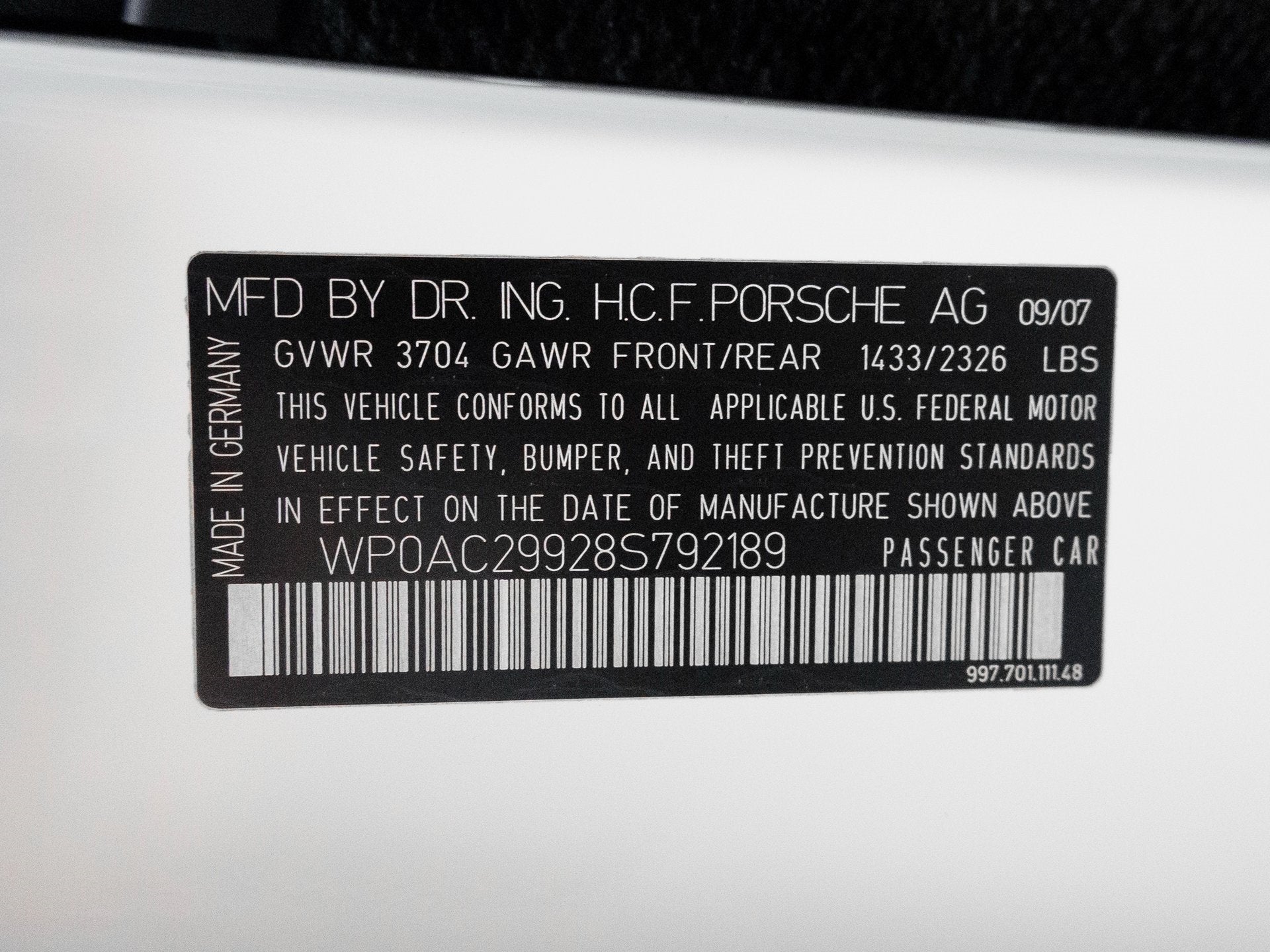 2008 Porsche 911 911 GT3