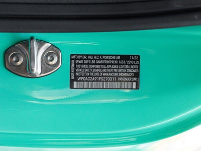 2023 Porsche 911 911 GT3 (MY23)