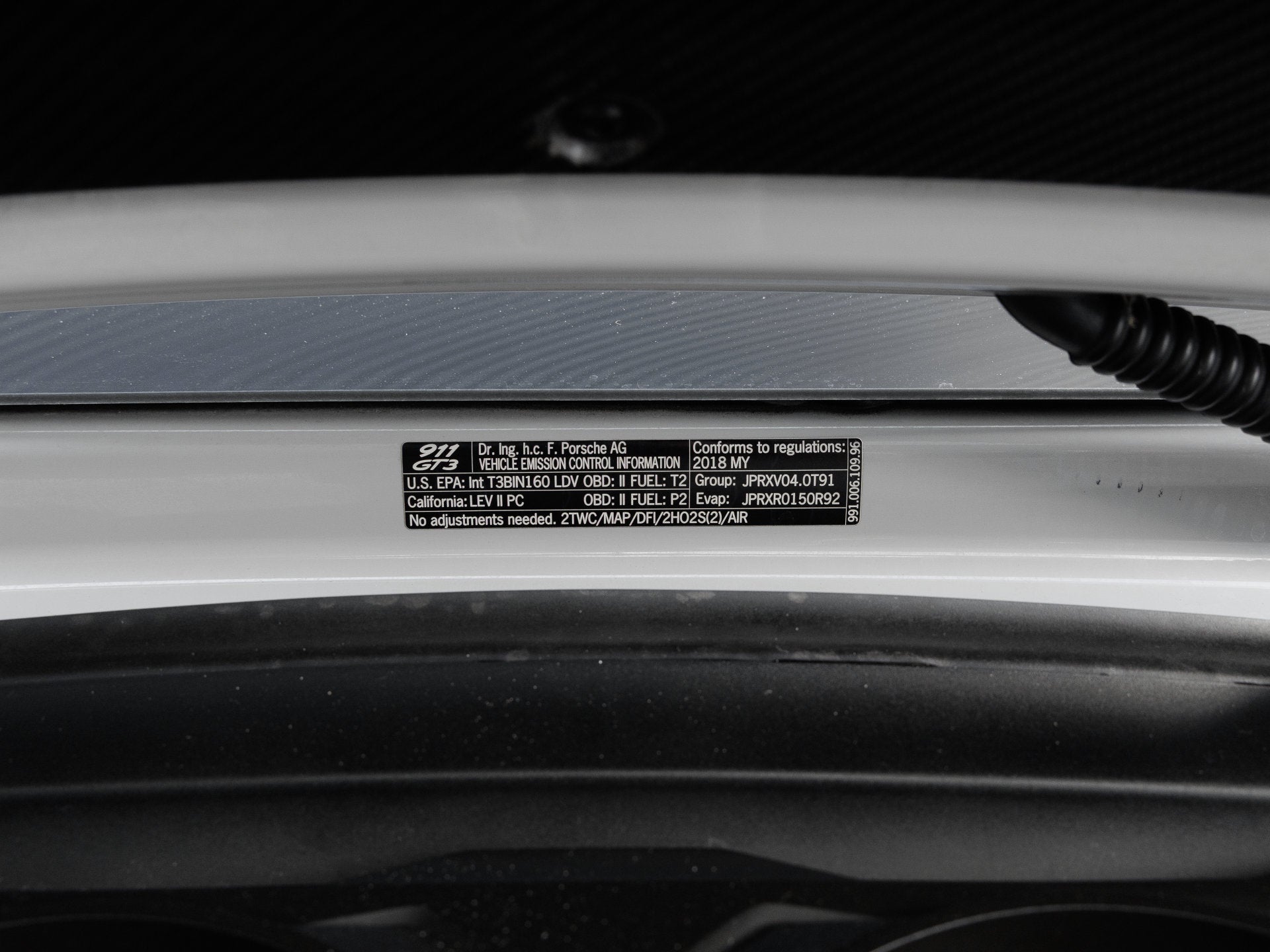 2018 Porsche 911 911 GT3
