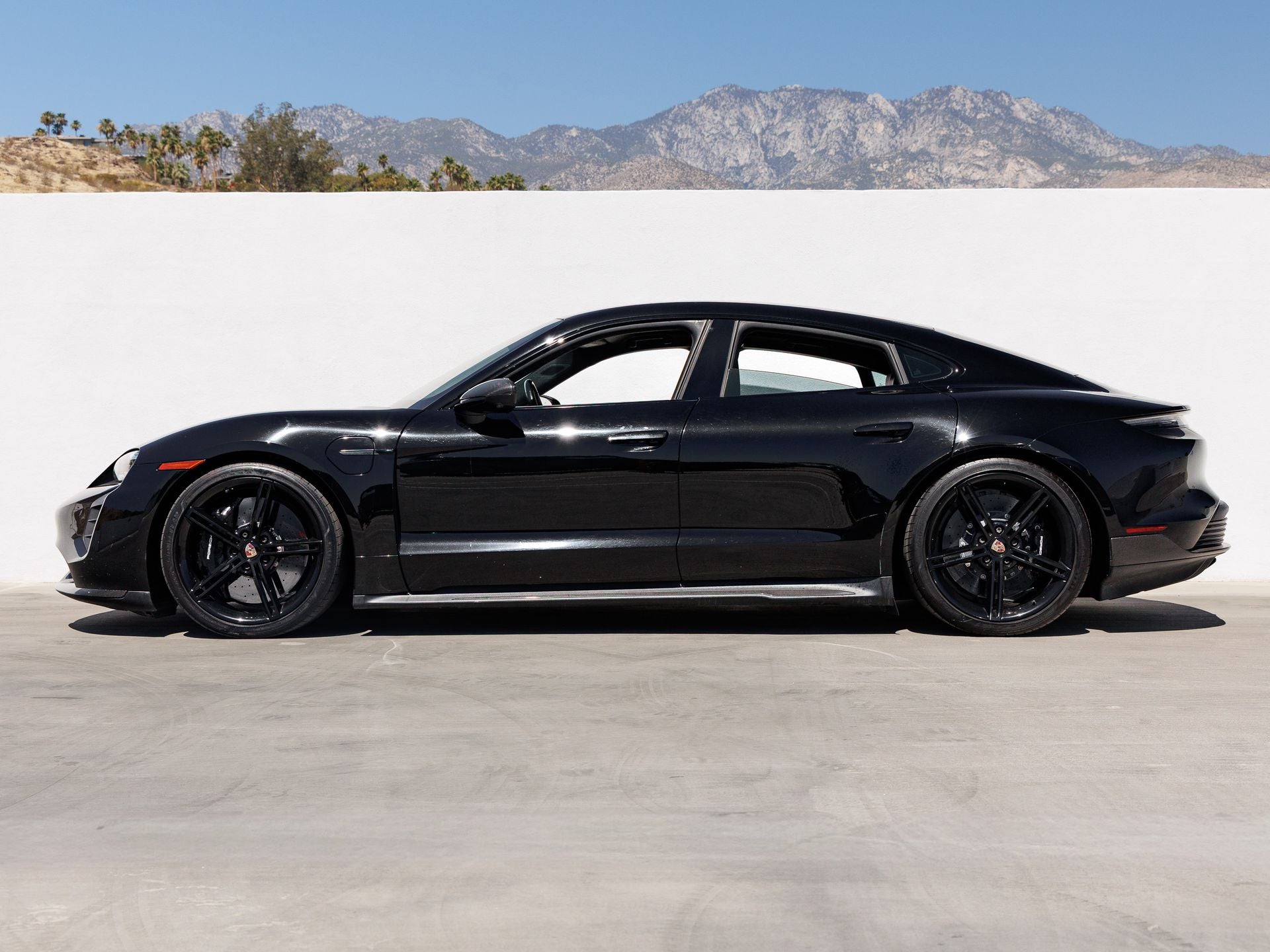 Certified 2021 Porsche Taycan Turbo S with VIN WP0AC2Y17MSA62545 for sale in Palm Springs, CA