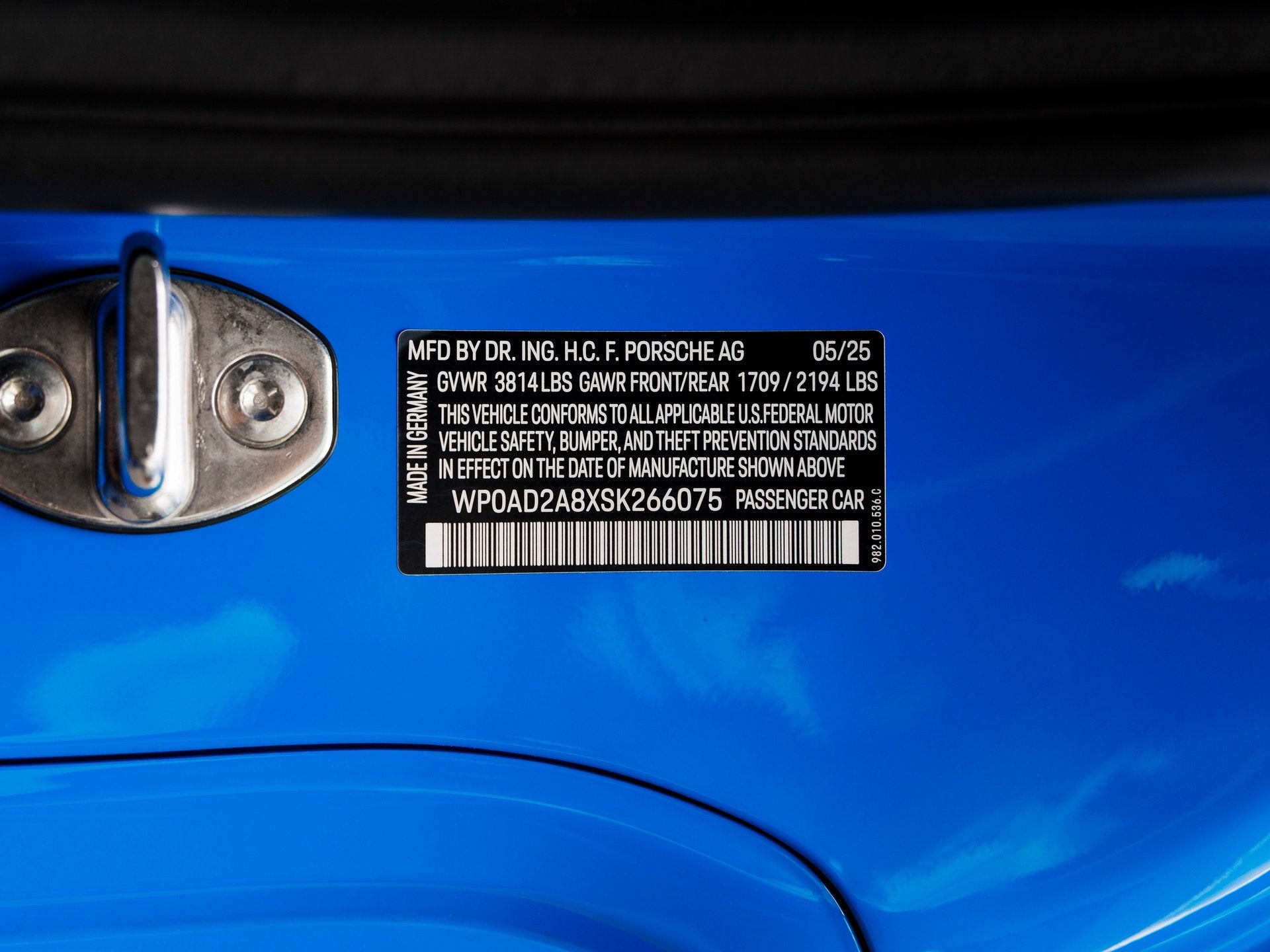 2025 Porsche 718 718 Cayman GTS 4.0