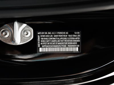 2021 Porsche 911 911 Turbo S