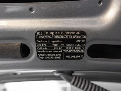 2014 Porsche 911 Turbo S