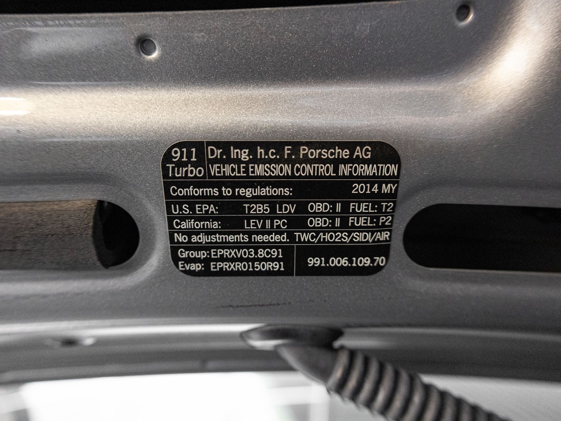 2014 Porsche 911 Turbo S