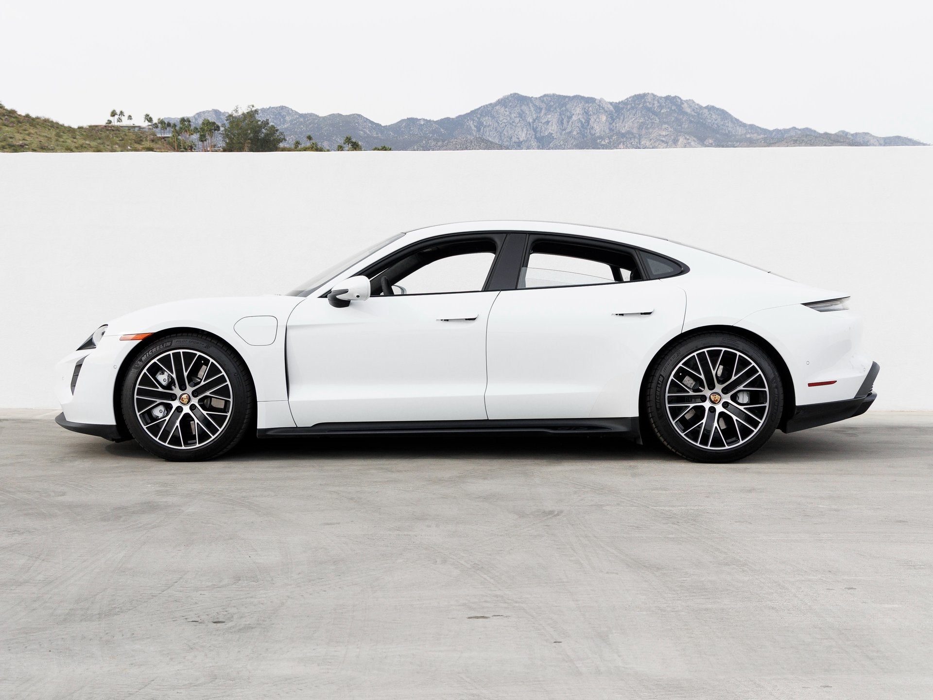 Certified 2023 Porsche Taycan GTS with VIN WP0AD2Y15PSA47995 for sale in Palm Springs, CA