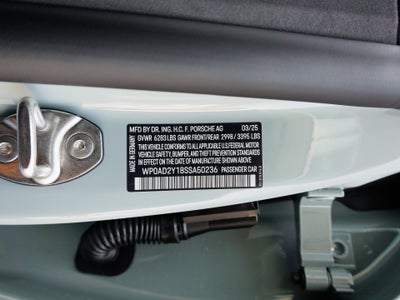 2025 Porsche Taycan Taycan GTS