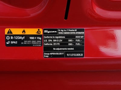 2022 Porsche Taycan Taycan GTS (MY22)