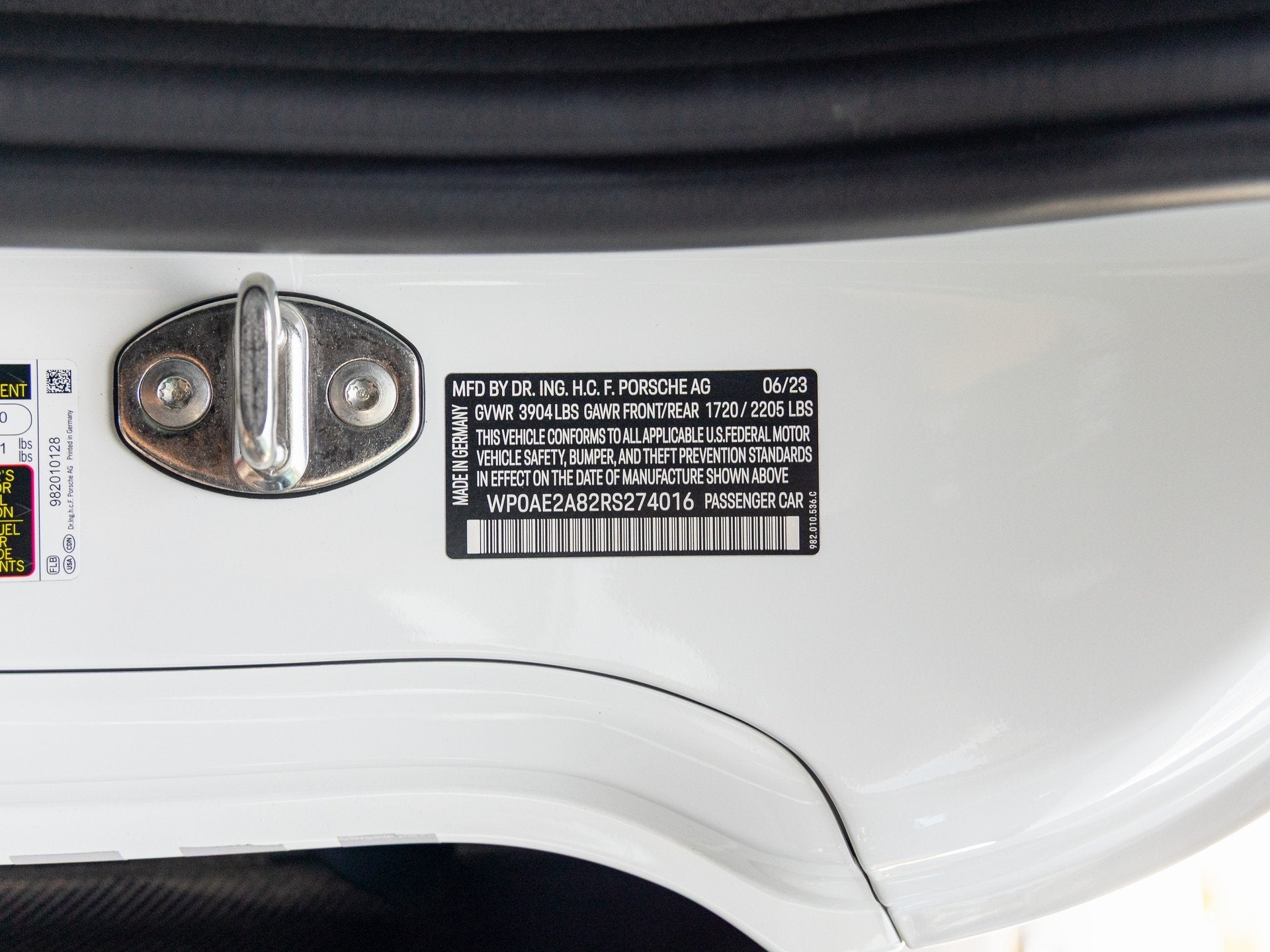 2024 Porsche 718 718 Cayman GT4 RS (MY24)