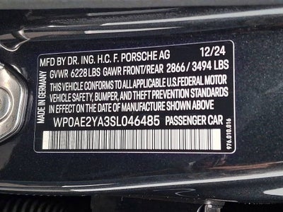 2025 Porsche Panamera Panamera 4 E-Hybrid