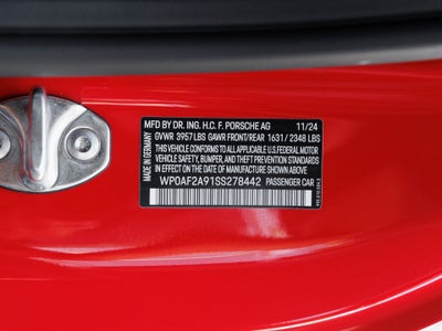 2025 Porsche 911 911 GT3 RS