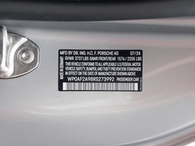 2024 Porsche 911 911 S/T