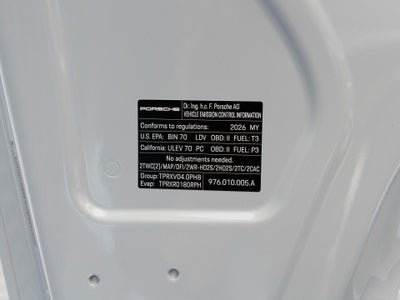 2026 Porsche Panamera Panamera Turbo E-Hybrid