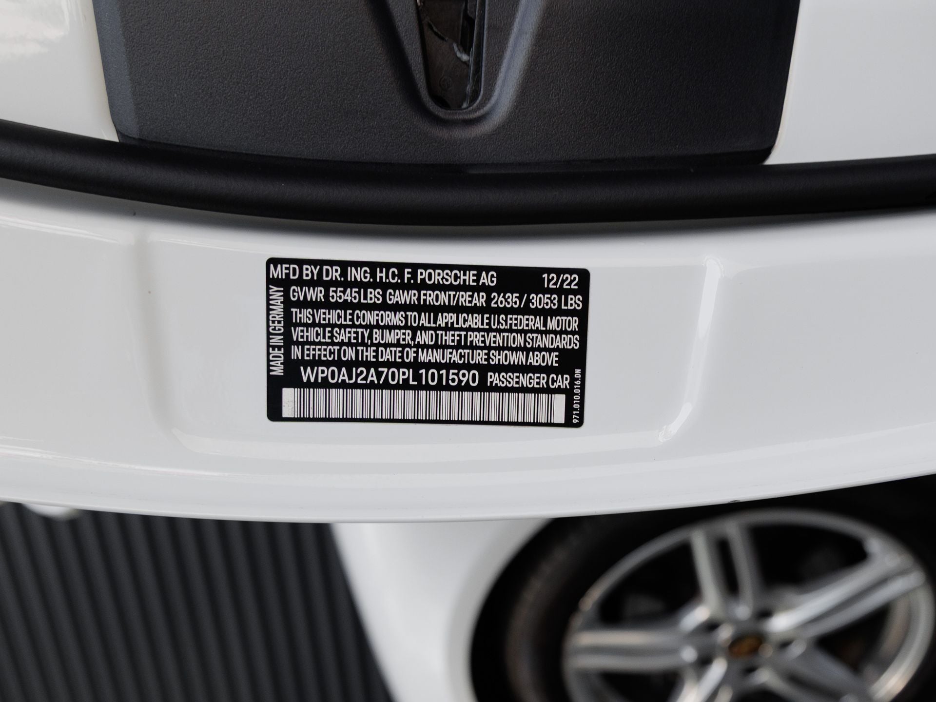 2023 Porsche Panamera Panamera Platinum Edition