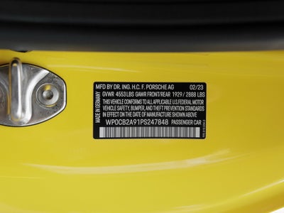 2023 Porsche 911 911 Carrera 4 GTS Cabriolet (MY23)