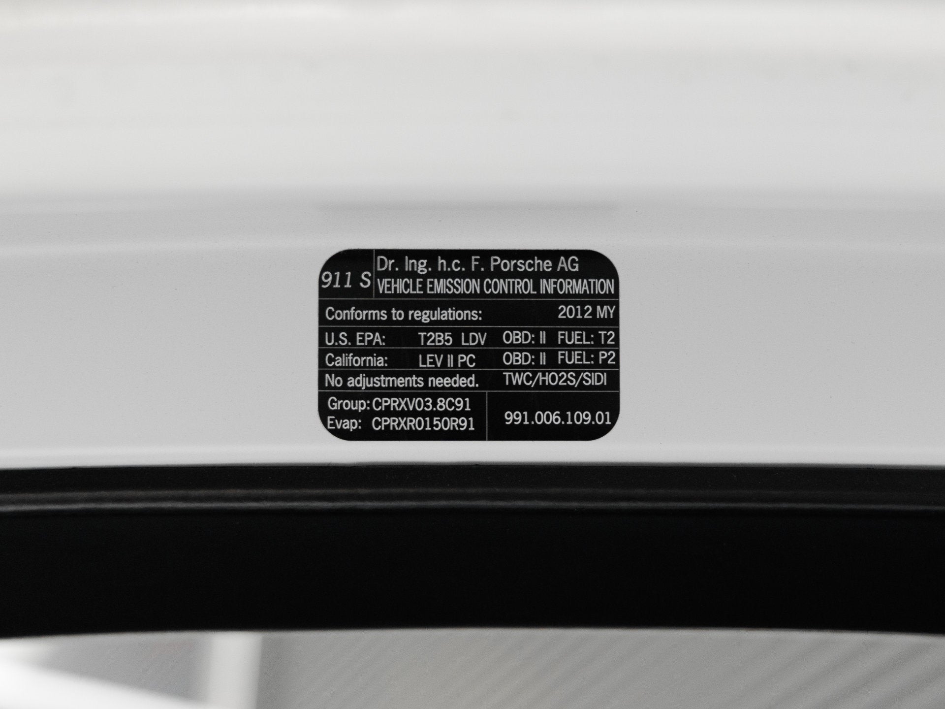 2012 Porsche 911 911 Carrera S Cabriolet