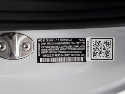 2024 Porsche 911 911 Carrera S Cabriolet (MY24)