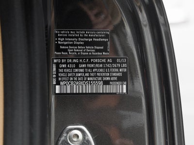 2013 Porsche 911 911 Carrera 4S Cabriolet