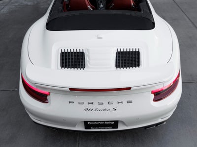 2019 Porsche 911 911 Turbo S Cabriolet