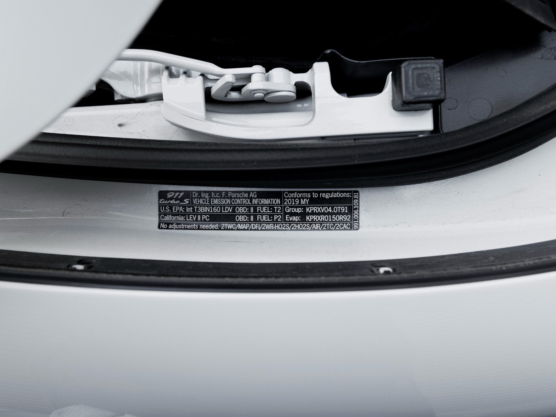 2019 Porsche 911 911 Turbo S Cabriolet