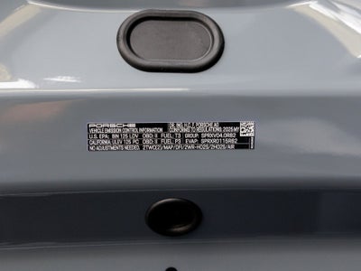 2025 Porsche 718 718 Spyder RS