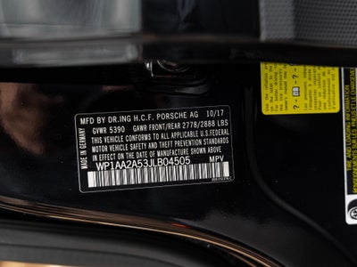 2018 Porsche Macan Macan