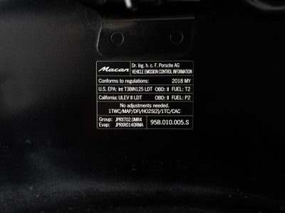 2018 Porsche Macan Macan