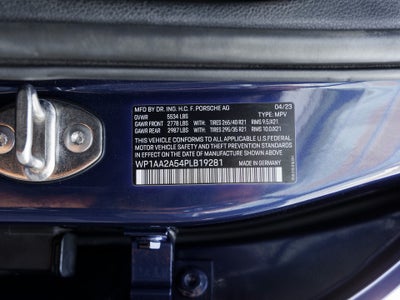 2023 Porsche Macan Macan (MY23)